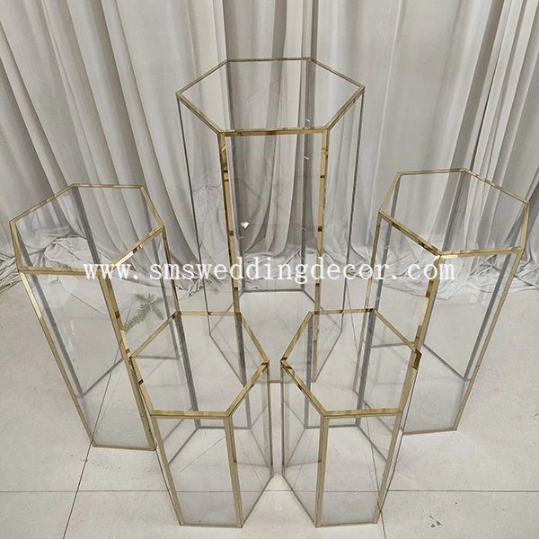 Hexagon plinth