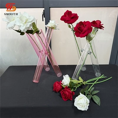 Crystal Vases Rau Centerpieces